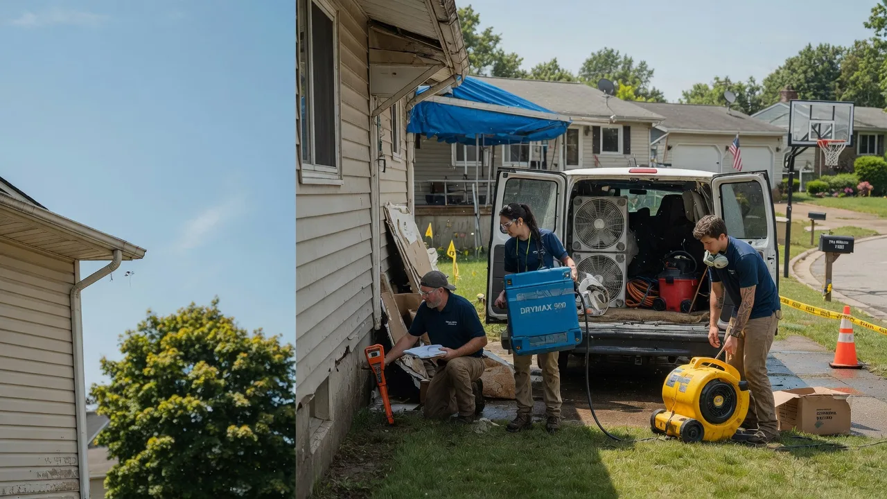 Ceiling Leak Cleanup in Southfield, MA near me
